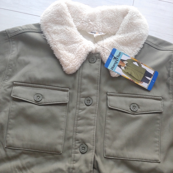 Hang Ten NEW Jan Utility Jacket GREEN - Picture 10 of 15